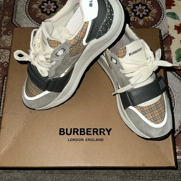 Burberry | Shoes | Authentic Burberry Low Top Sneakers Like